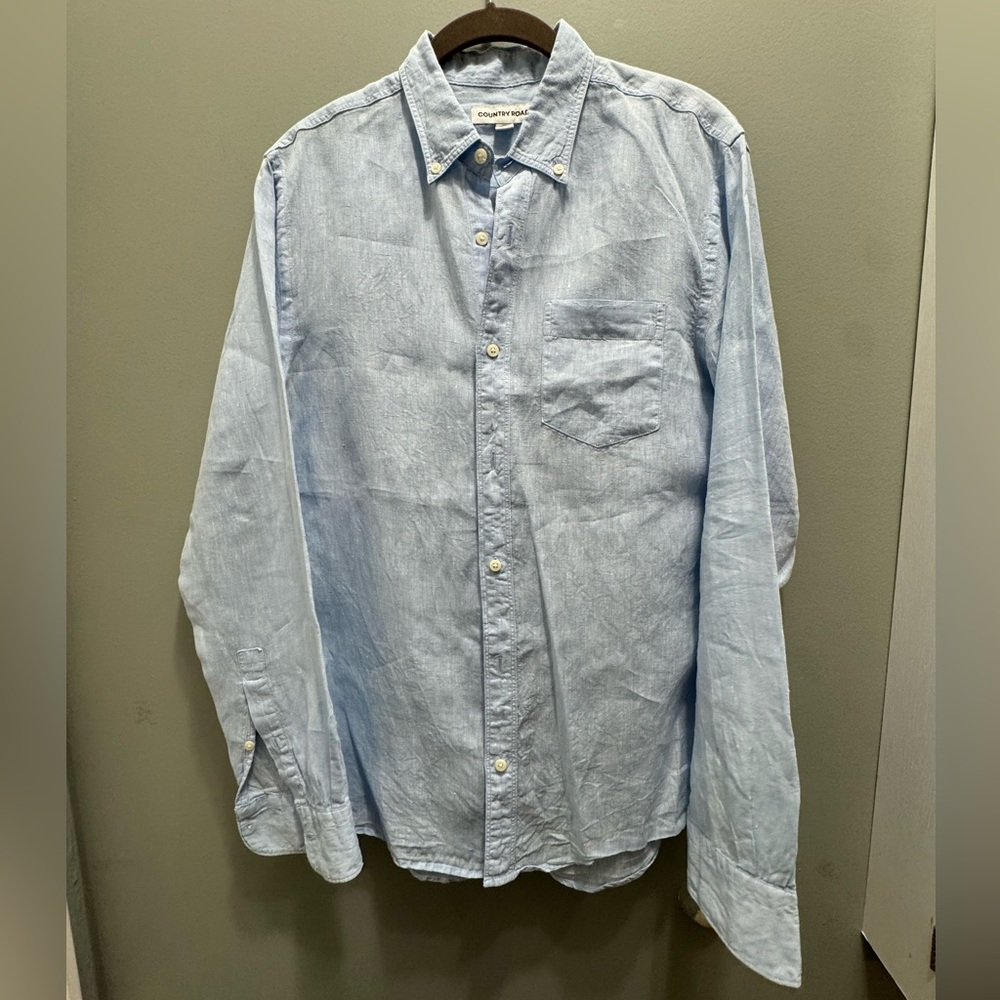 Country Road Light Blue Casual Shirt